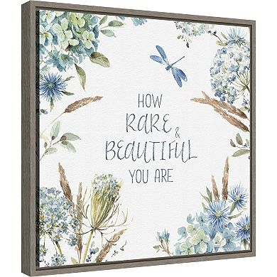Amanti Art Bohemian Blue 10A Framed Canvas Wall Art