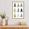 Amanti Art Evergreens II Tree Isabelle Z Framed Canvas Wall Art