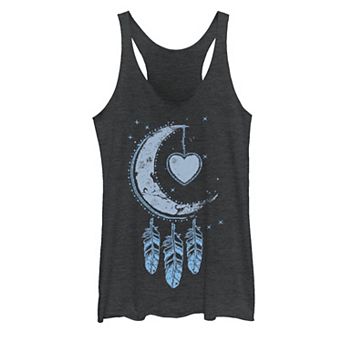 Juniors' Moon Catcher Dreamcatcher Graphic Tank Top