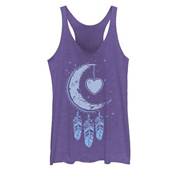 Juniors' Moon Catcher Dreamcatcher Graphic Tank Top