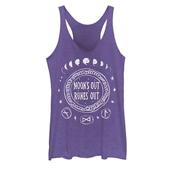 Juniors' Moons Out Graphic Tank Top