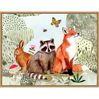 Amanti Art Fox Glen Collection A Victoria Borges Framed Canvas Wall Art