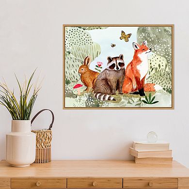 Amanti Art Fox Glen Collection A Victoria Borges Framed Canvas Wall Art