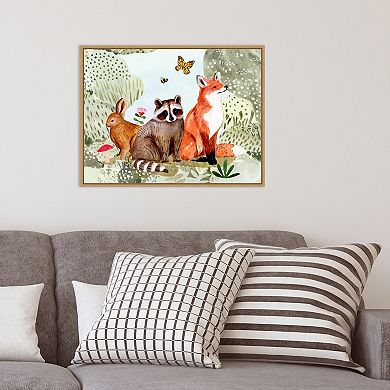 Amanti Art Fox Glen Collection A Victoria Borges Framed Canvas Wall Art