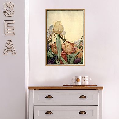 Amanti Art Garden Fantasy I Framed Canvas Wall Art