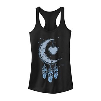 Juniors' Moon Catcher Dreamcatcher Graphic Tank Top