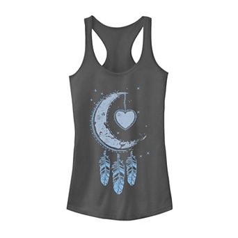 Juniors' Moon Catcher Dreamcatcher Graphic Tank Top