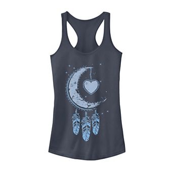 Juniors' Moon Catcher Dreamcatcher Graphic Tank Top
