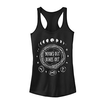 Juniors' Moons Out Graphic Tank Top