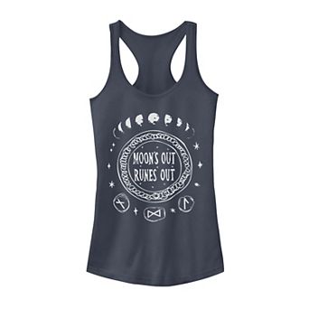 Juniors' Moons Out Graphic Tank Top