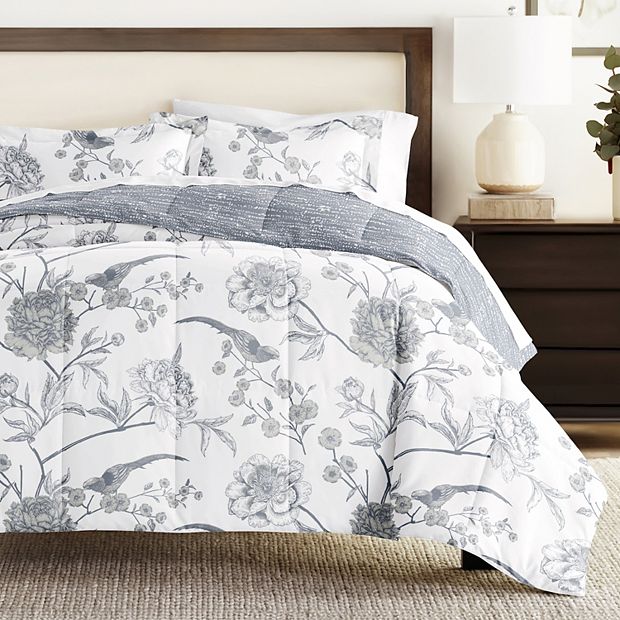 Molly Rocky Quilt Set Reversible 3-Piece Quilt Set Microfiber