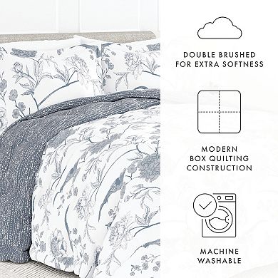 Home Collection Molly Botanicals Reversible Comforter Set