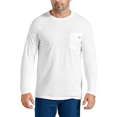 Mens White Dickies T-Shirts Tops, Clothing