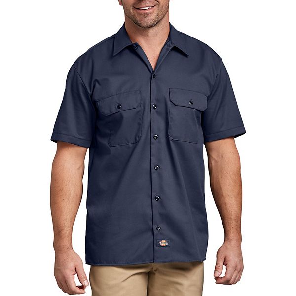 Big & Tall Dickies Button-Down Work Shirt