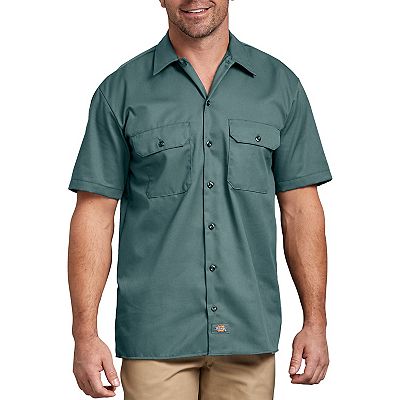 Big Tall Dickies Button Down Work Shirt