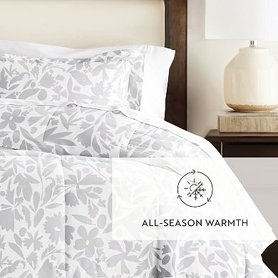 Home Collection Abstract Garden Patterned Comforter Set