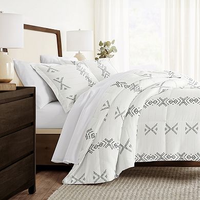 Home Collection Urban Stitch Patterned Comforter Set
