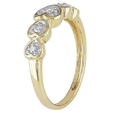Stella Grace 10k Gold Diamond Accent Heart Ring