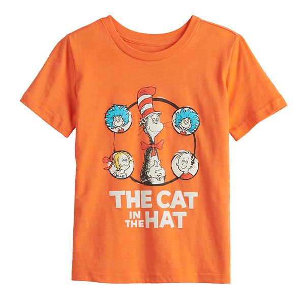 Cat in the hotsell hat shirt for kids