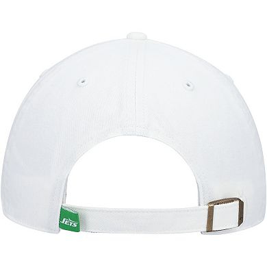 Men's '47 White New York Jets Clean Up Legacy Adjustable Hat