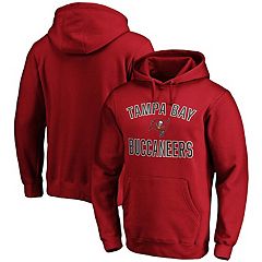 Tampa Bay Buccaneers Mitchell & Ness Head Coach Hoodie - Scarlett - Mens