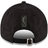 Men's New Era Black New Orleans Pelicans Core Classic Black On Black 9TWENTY Adjustable Hat