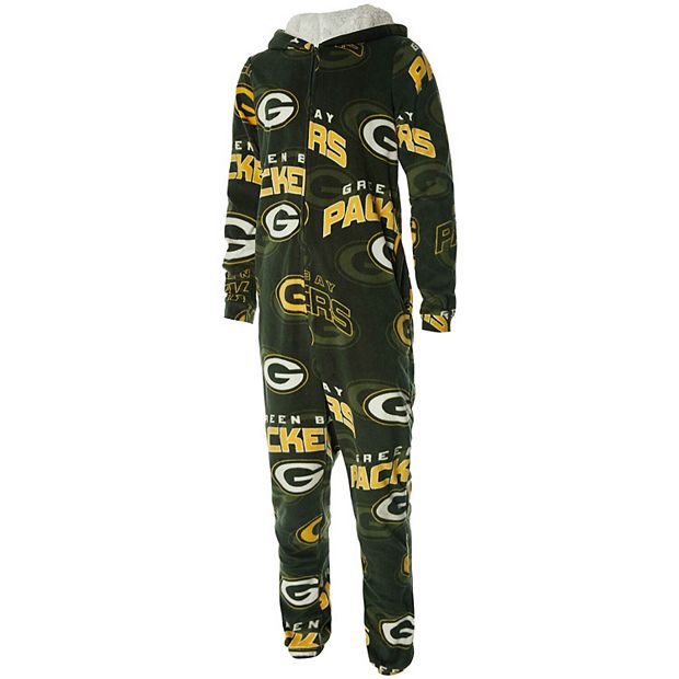 Women's Concepts Sport Green Green Bay Packers Pinnacle Union Suit