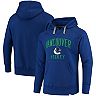 Men's Fanatics Branded Blue Vancouver Canucks Indestructible Pullover Hoodie