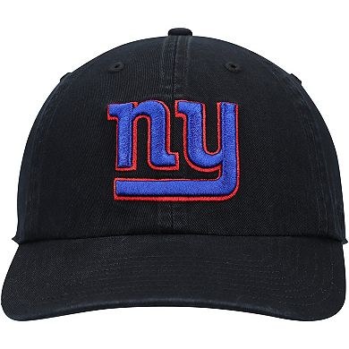 Men's '47 Black New York Giants Clean Up Alternate Adjustable Hat