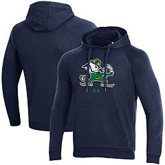 Men's League Collegiate Wear Navy Notre Dame Fighting Irish Essential Fleece  Pullover Hoodie