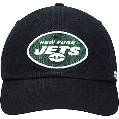 Men's '47 Black New York Jets Secondary Clean Up Adjustable Hat