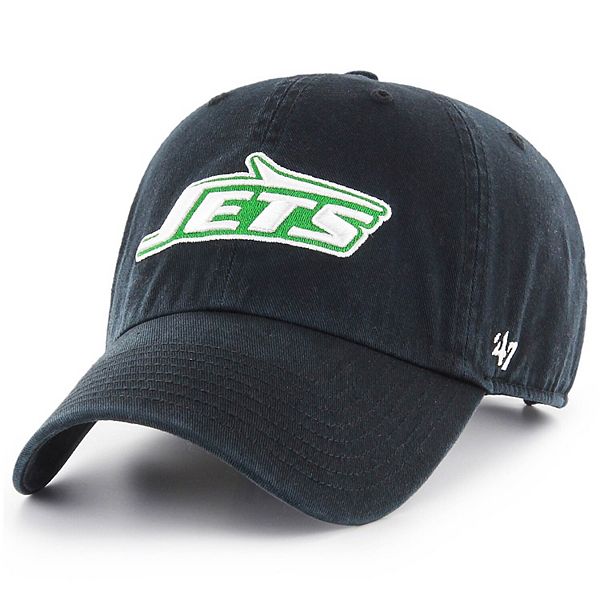 Men's '47 Black New York Jets Clean Up Legacy Adjustable Hat