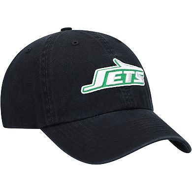 Men's '47 Black New York Jets Clean Up Legacy Adjustable Hat