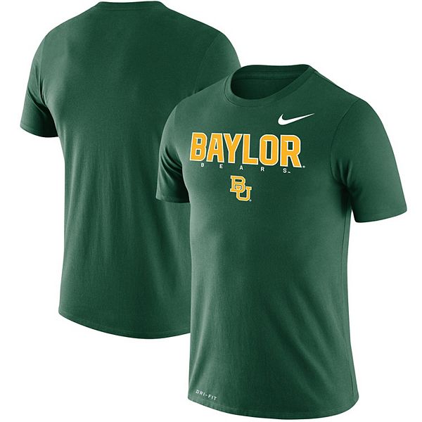 Nike Baylor Bears Cotton Long Sleeve Logo T-Shirt 