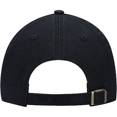 Men's '47 Black Detroit Lions Clean Up Legacy Adjustable Hat