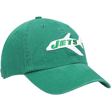 Men's '47 Kelly Green New York Jets Clean Up Legacy Adjustable Hat