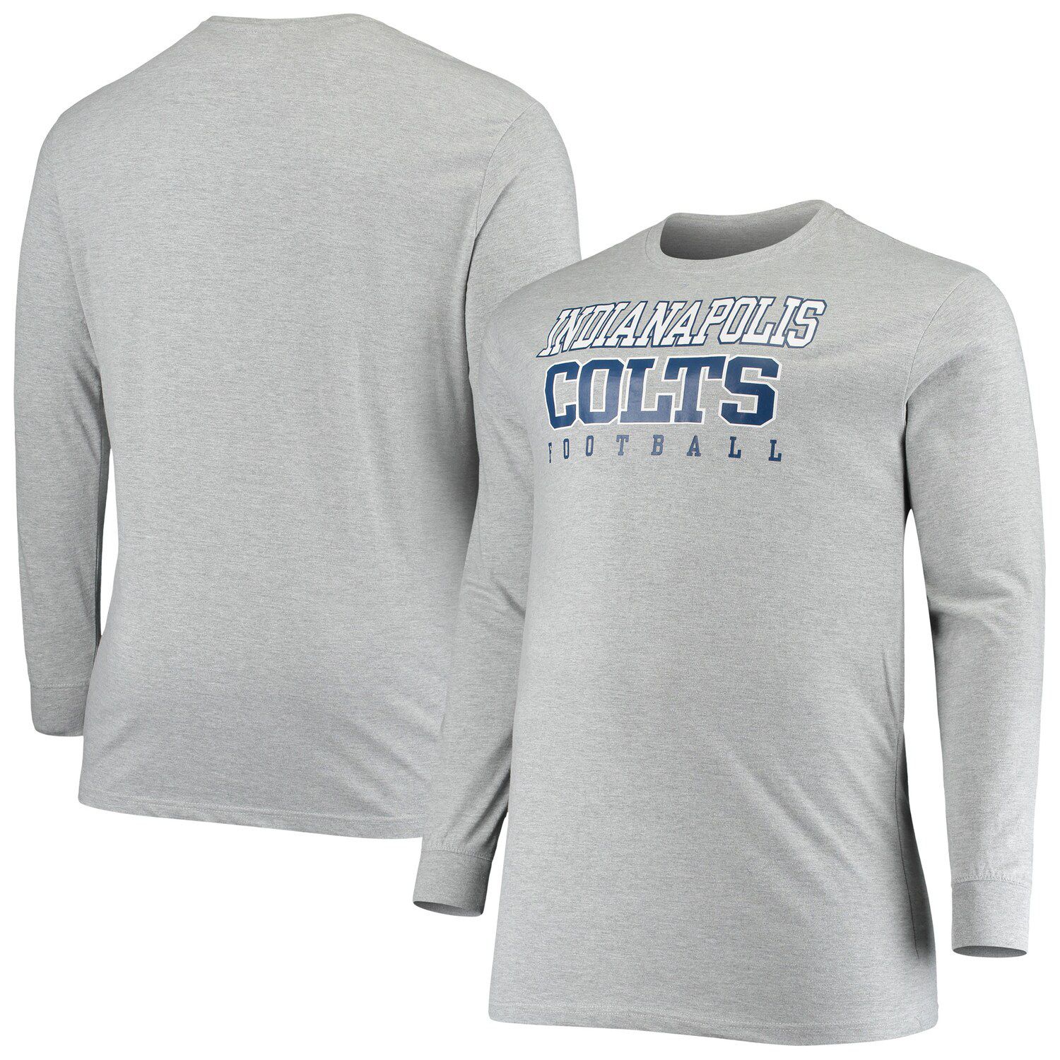 Men's Homefield Heather Gray Indianapolis Colts For The Shoe T-Shirt 