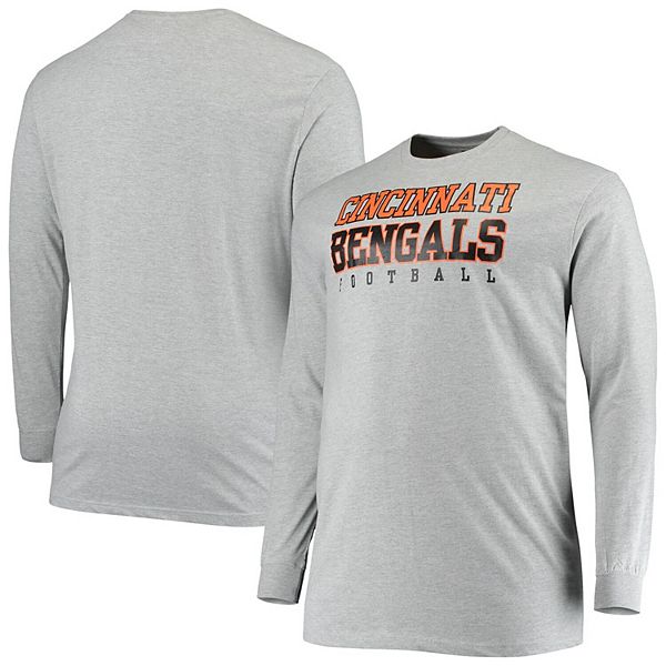 Cincinnati Bengals Cutter & Buck Advantage Tri-Blend Pique Long