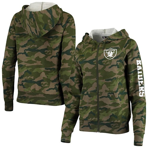 Raiders store camo hoodie