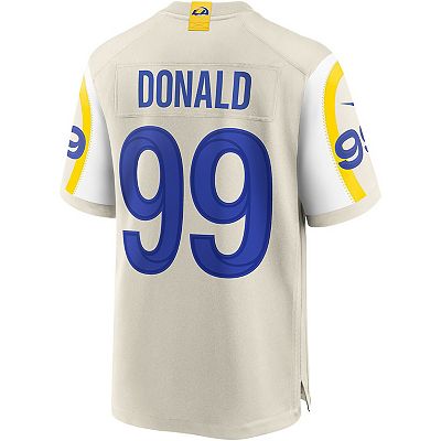 Men s Nike Aaron Donald Bone Los Angeles Rams Game Jersey