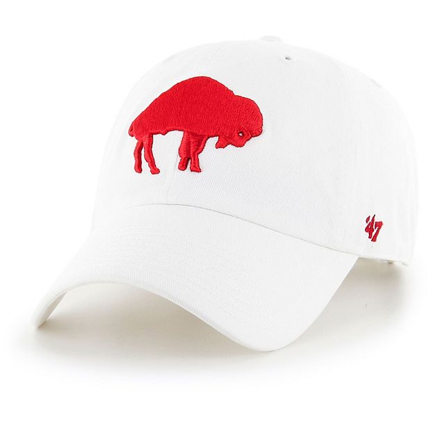 Buffalo Bills '47 Logo Clean Up Adjustable Hat - White