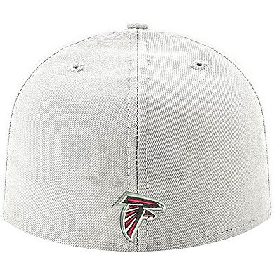 Men's New Era White Atlanta Falcons Omaha ATL 59FIFTY Fitted Hat
