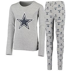 Women's Concepts Sport White/Charcoal Dallas Cowboys Sonata T