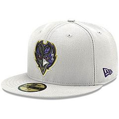 Men's New Era Black Baltimore Ravens 2022 NFL Draft 59FIFTY Fitted Hat