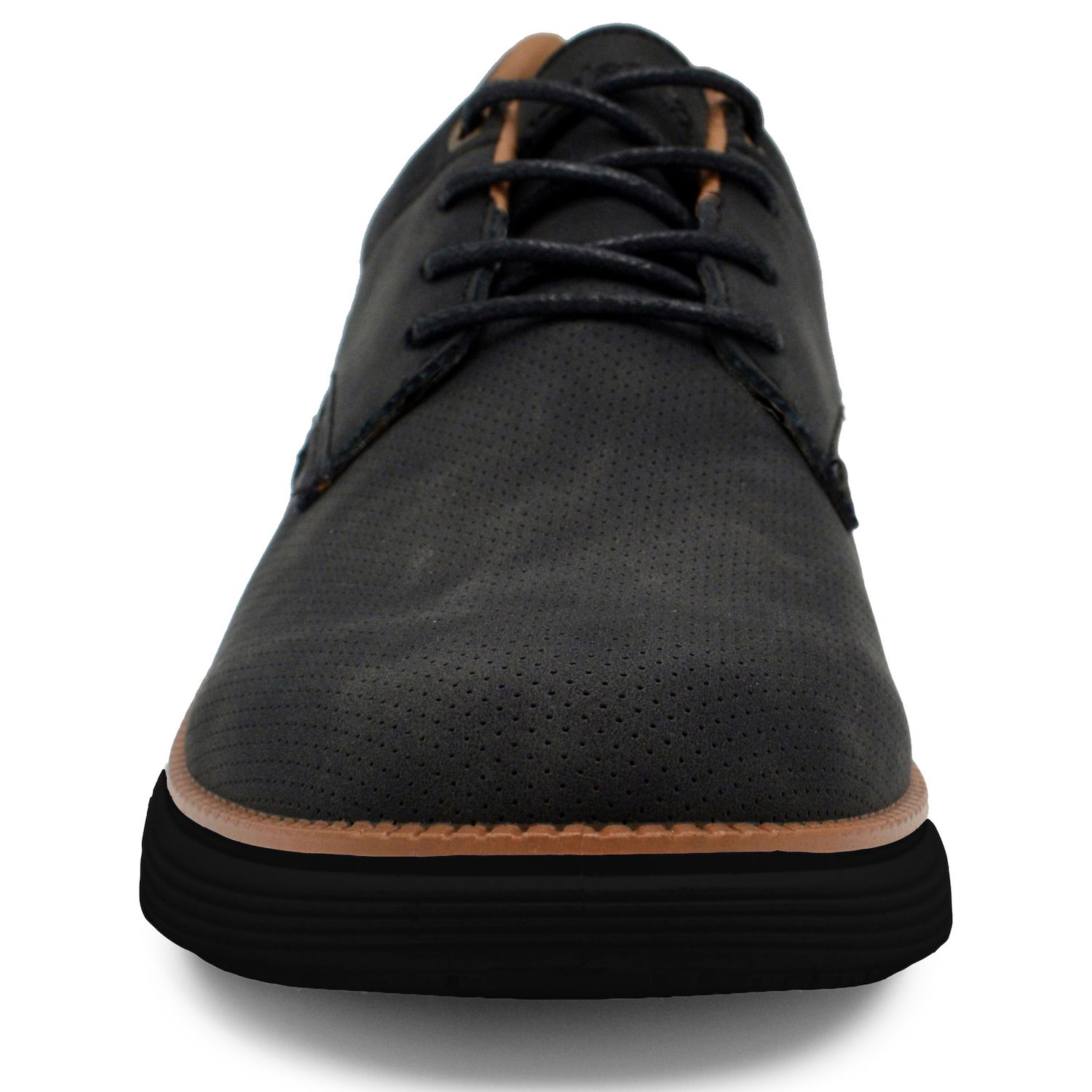 Akademiks Dayton Oxford Lace-Up Dress Shoes Black 9M AKADEMIKS Mens Dayton Oxford, Comfortable Footwear for  main image 2