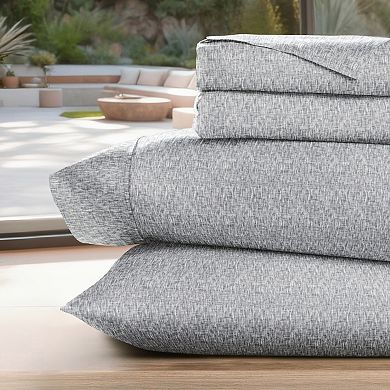 Home Collection Trellis Vine Pattern 4-piece Sheet Set