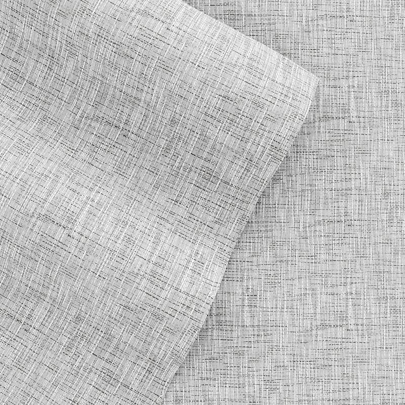 Home Collection Premium Ultra Soft Chambray Sheet Set, Gray Chambray