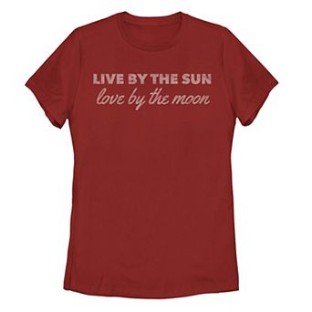 Juniors' Sun Moon Graphic Tee