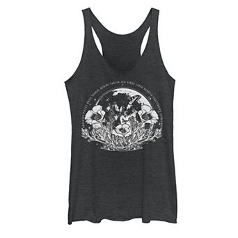 Juniors' Zodiac Moon Butterfly Graphic Tank Top