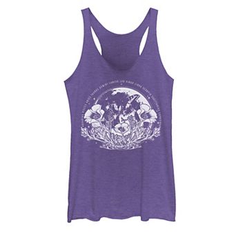 Juniors' Zodiac Moon Butterfly Graphic Tank Top